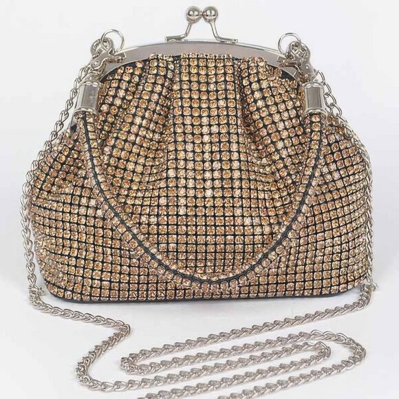 Rhinestone Party Clutch - Picture 1 of 1